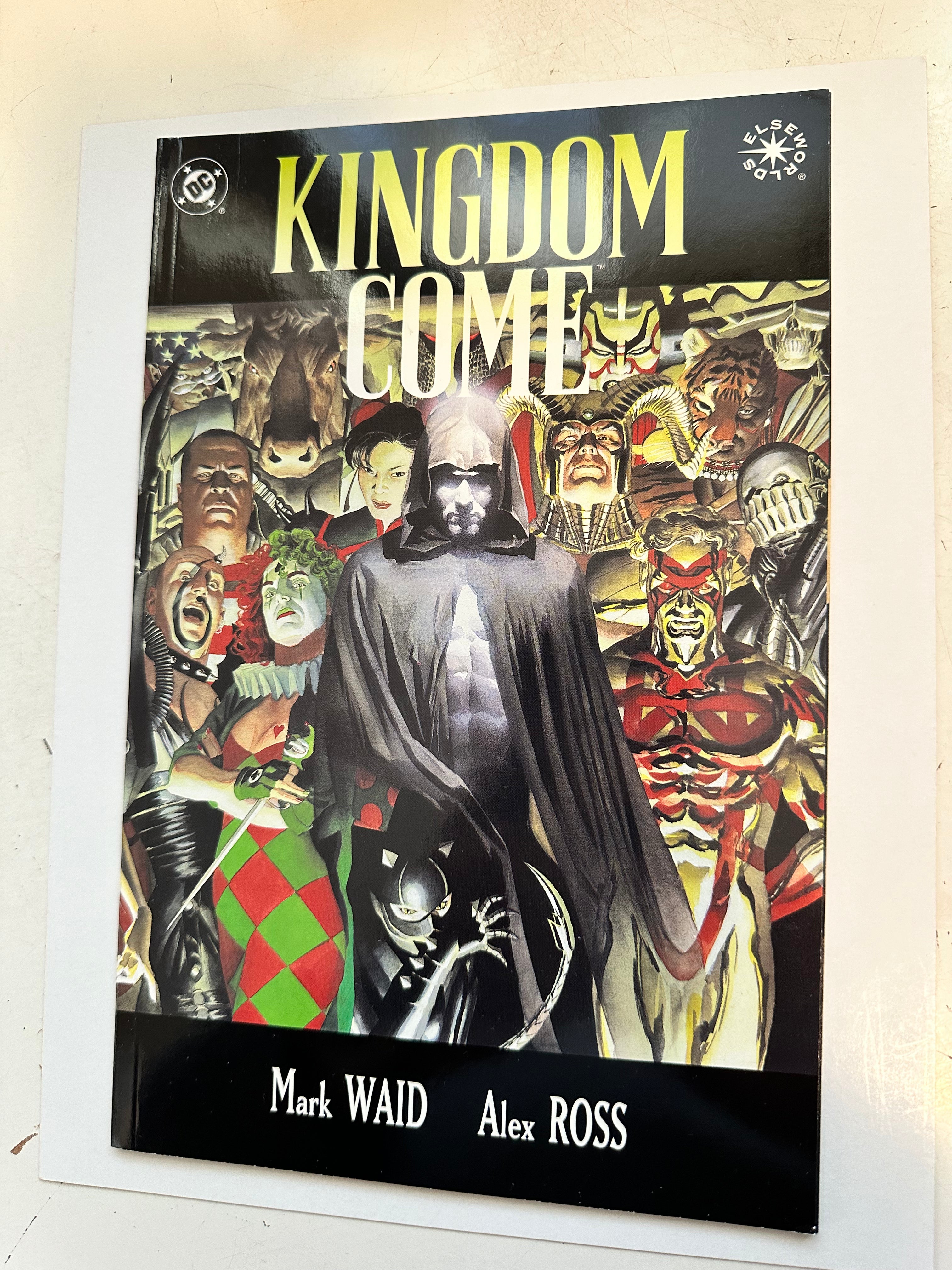 Kingdom Come Graphic Novel 1996 - DC Comics Limited Edition Collector's Item | Perfect for Comic Book Fans, Gift for Superhero Lovers, Home Decor for Geek Culture