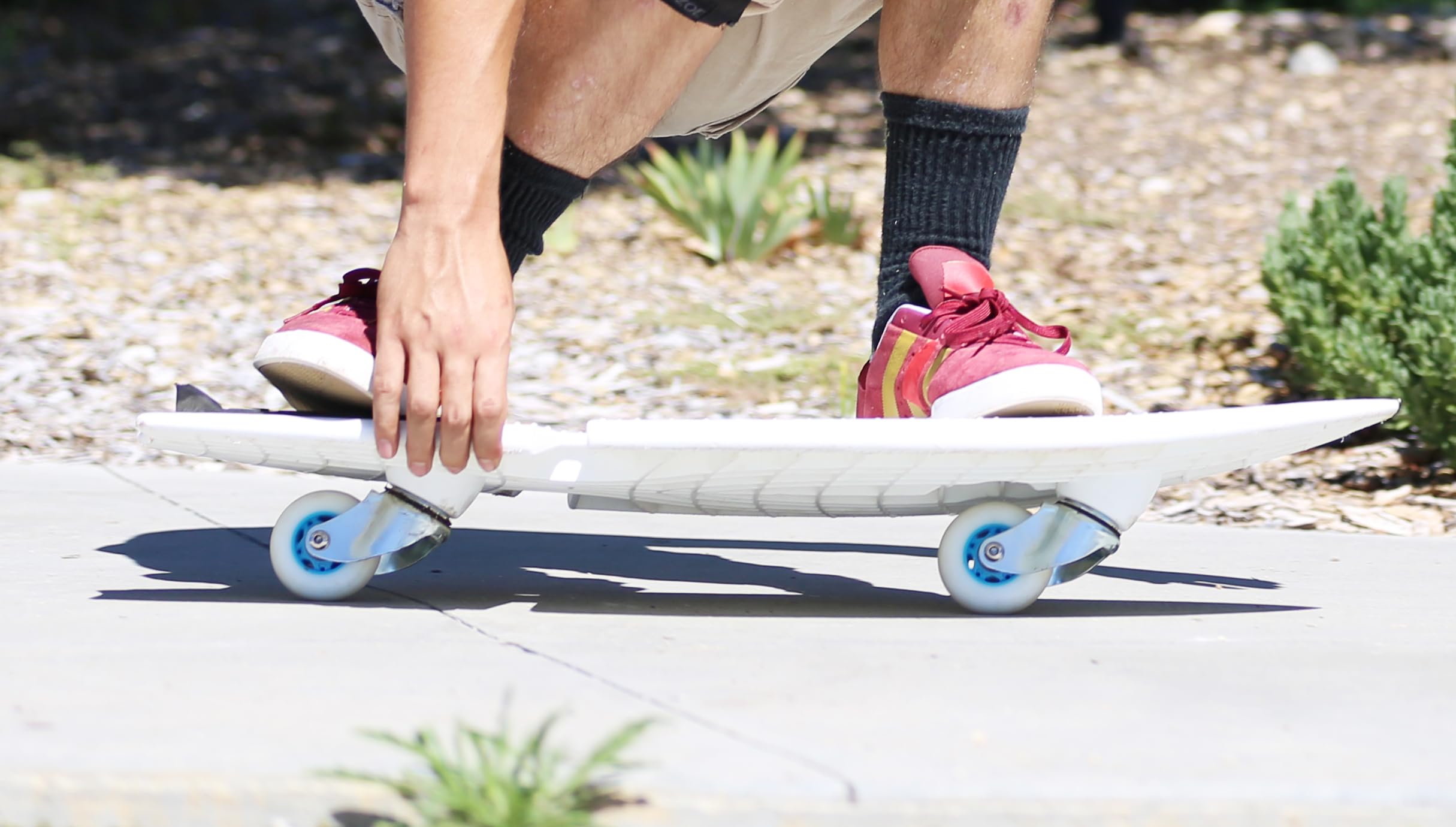 Razor RipStik RipSurf Caster Board - 10.5 Inch CMYK Design - Perfect for Kids & Teens - Great for Outdoor Fun, Skate Parks & Backyard Riding