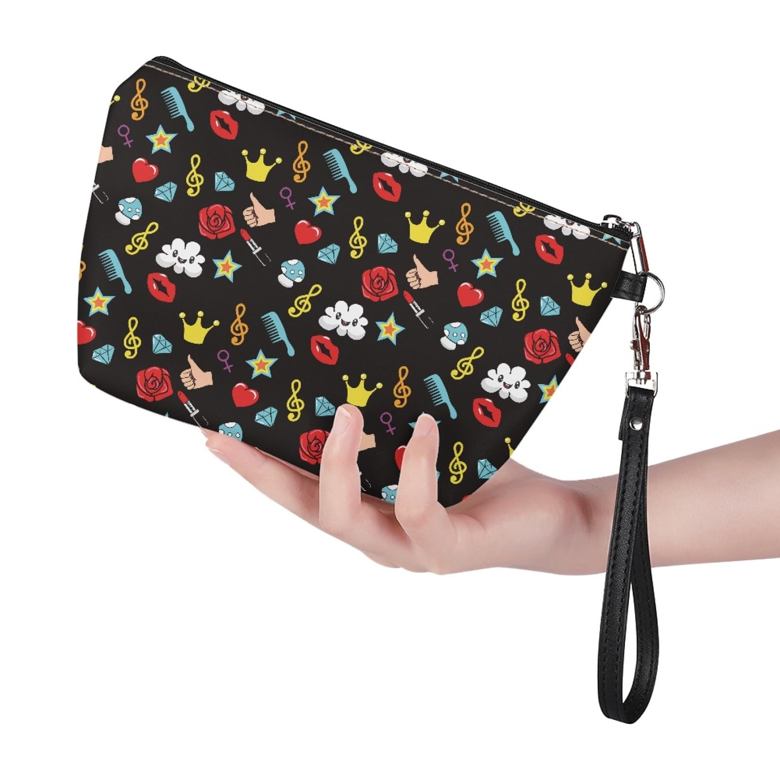 Waterproof Nurse Travel Makeup Bag for Women - Cosmetic & Toiletry Organizer with Removable Strap, Hanging Hook | Perfect for Nurses, Travel, Gym & Daily Essentials Storage
