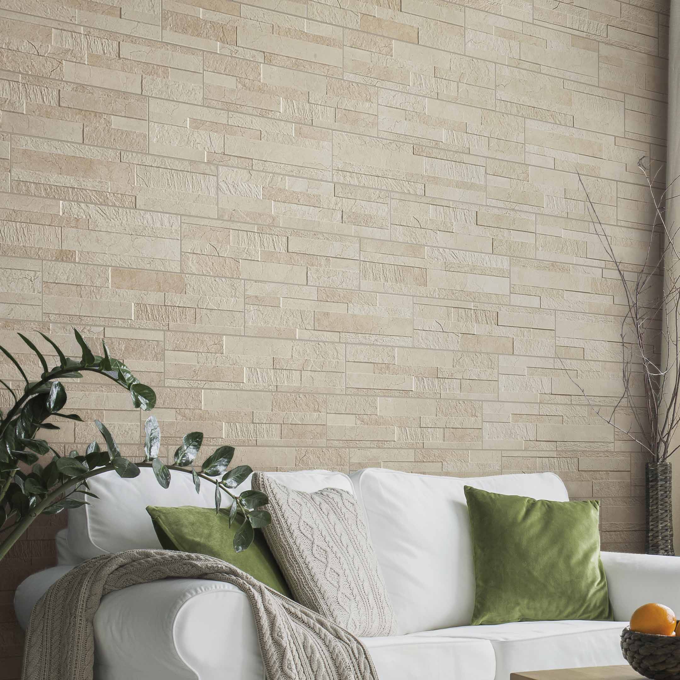 Tiffany 3D Ledger Panel Wall Tile - Modern Decorative Wall Cladding for Living Room, Bedroom & Office