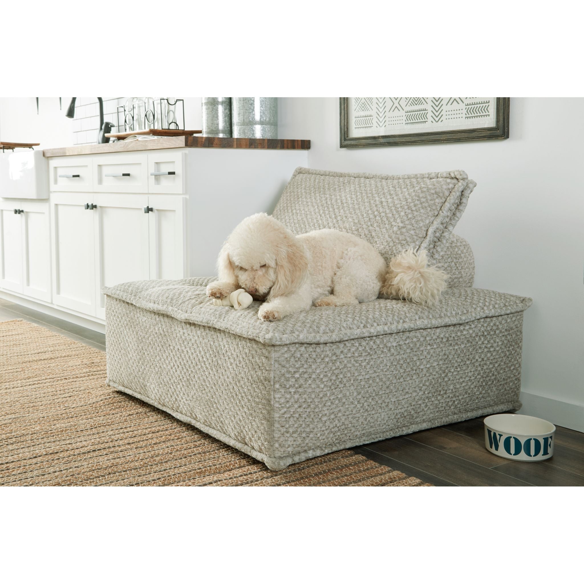 Stylish Bales Modular Accent Chair - Modern Living Room Furniture for Home Office & Lounge - Perfect for Small Spaces & Apartment Decor