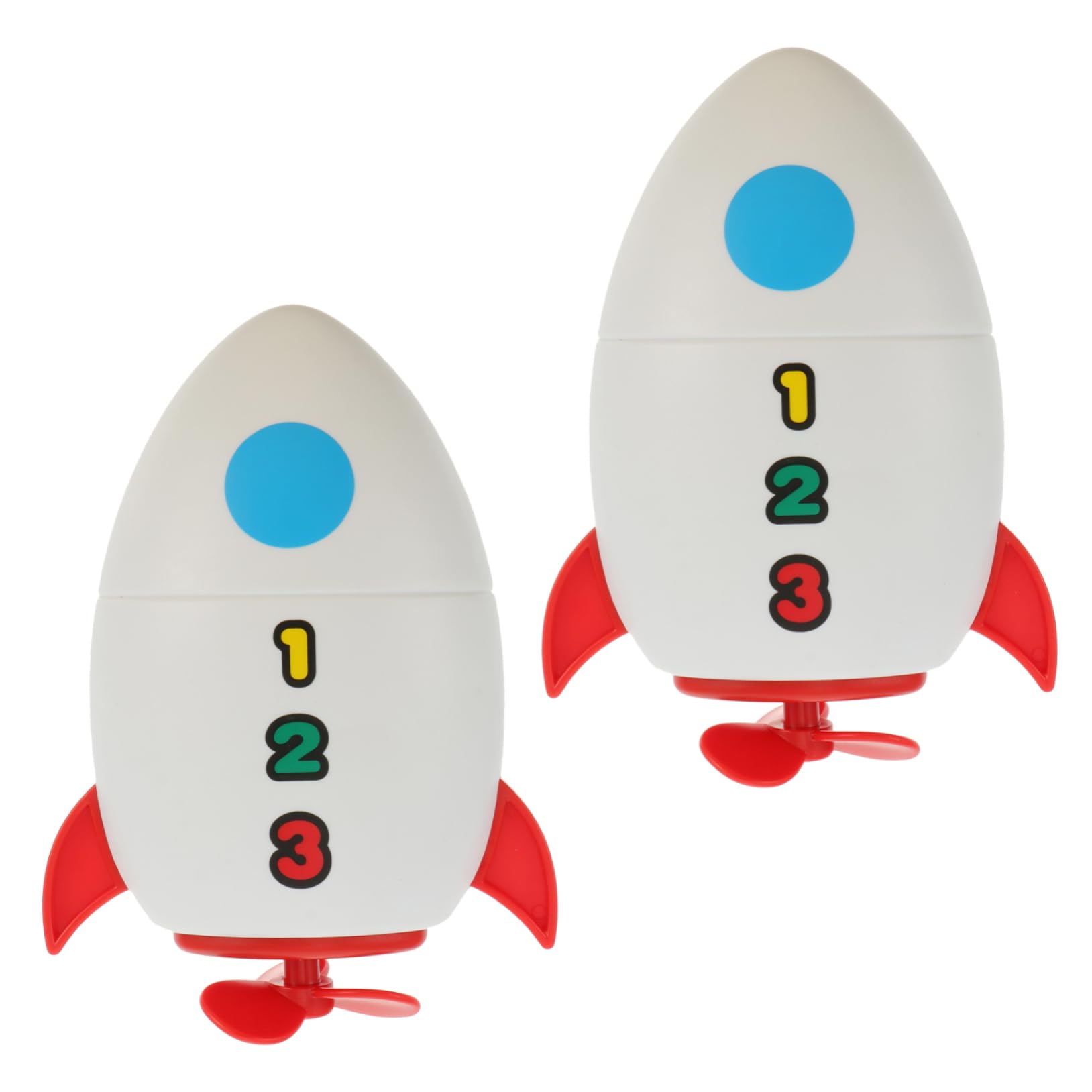 VICASKY 2-Pack Wind-Up Bath Toys for Kids - Fun Floating Bathtub Clockwork Play Set, Durable Plastic Water Toys for Toddlers & Girls - Perfect for Bath Time Play and Pool Parties
