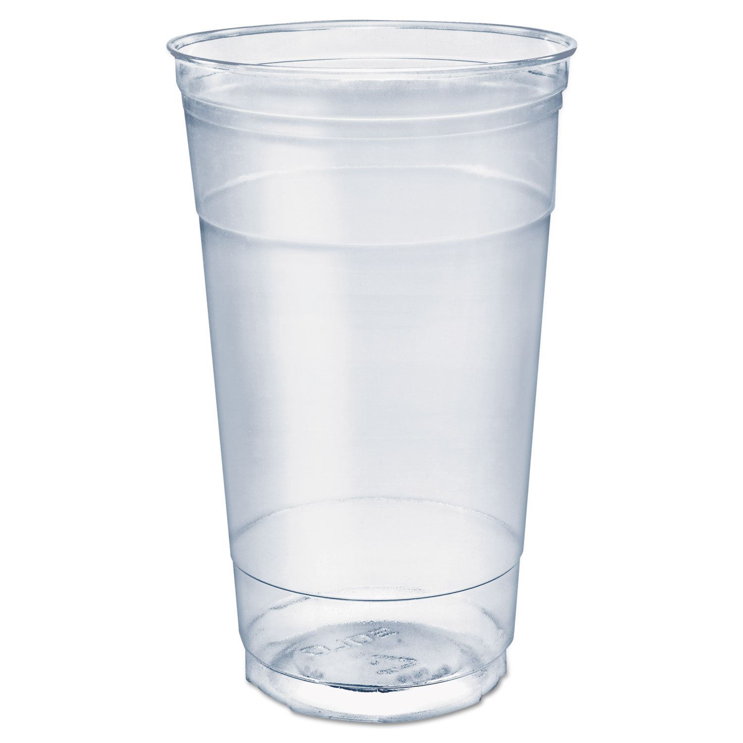SOLO TC32 Ultra Clear PETE Cold Cups - 32 oz Disposable Plastic Cups, 300 Count Bulk Pack - Perfect for Iced Coffee, Smoothies, Soda & Party Beverages