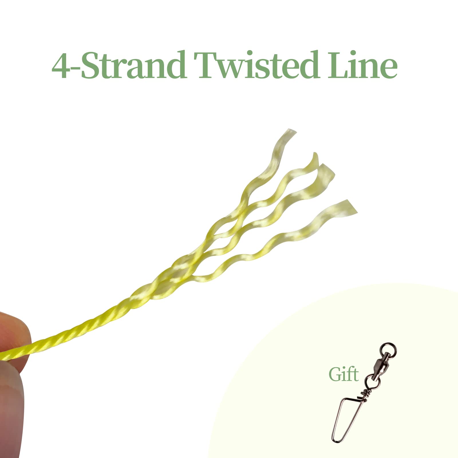 Strong 4-Strand Nylon Kite Line 3150ft - Durable Mason String for Gardening & Outdoor Use