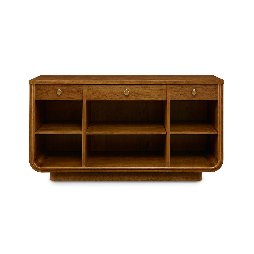 Martine Sideboard - Modern Wood Buffet Cabinet with 2 Doors & 3 Drawers for Dining Room Storage | Stylish Entryway Console Table for Hallway & Living Room Organization