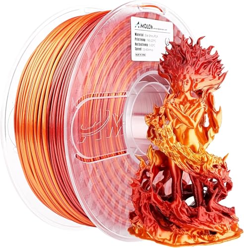 1kg-silk Gradient Red Gold（brighter Version）
