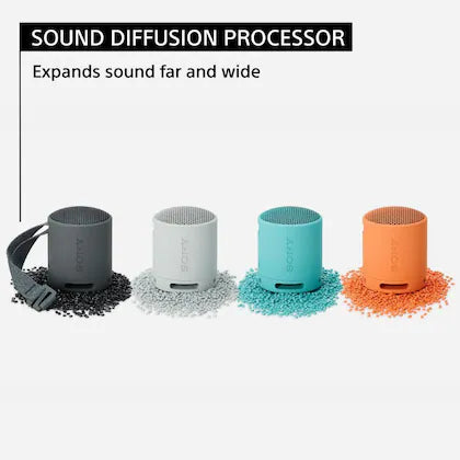 Sony SRS-XB100 Portable Wireless Bluetooth Speaker - Waterproof, Extra Bass, 16H Battery for Outdoor, Travel, Pool & Beach Parties