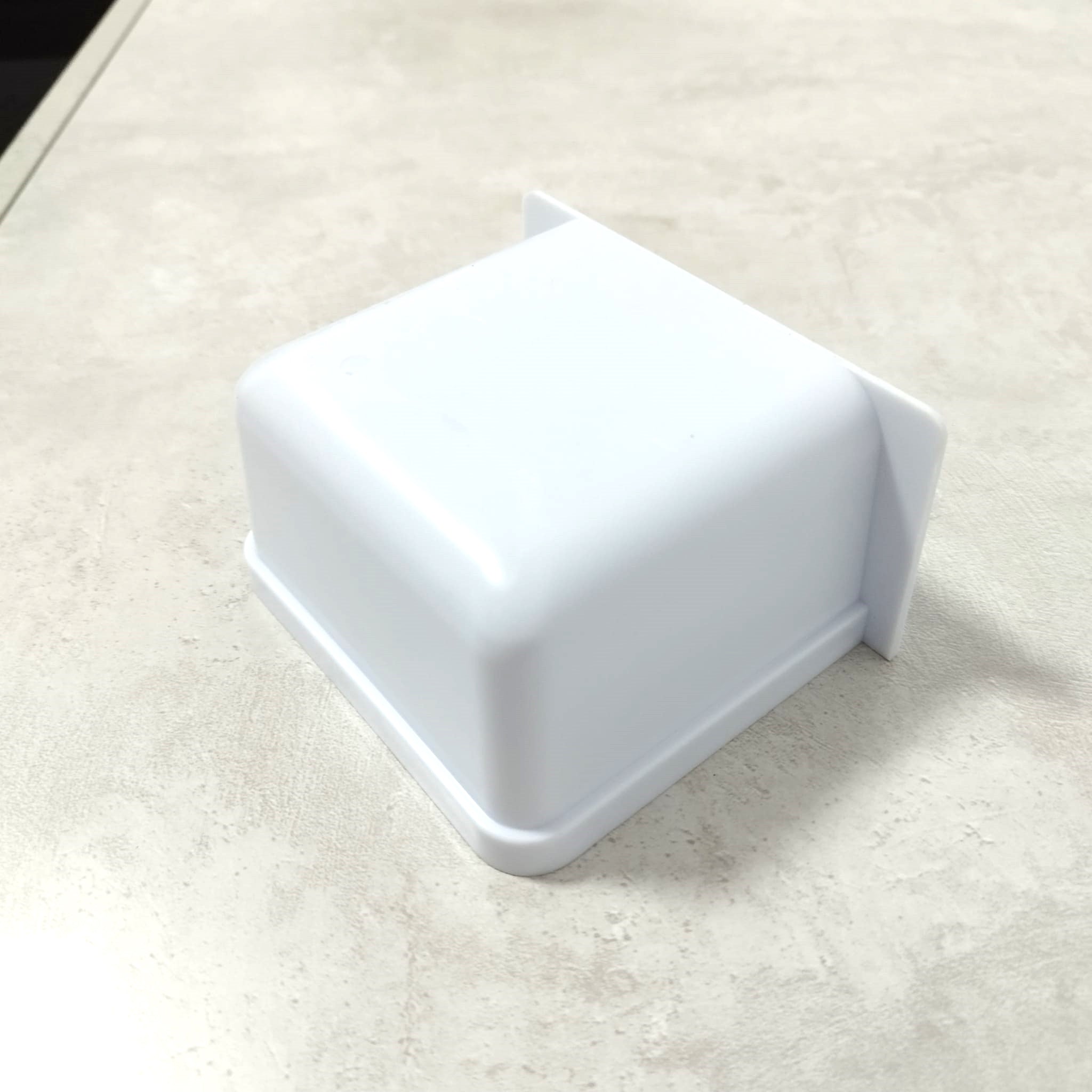 Premium White Feeder Bowl for Dogs & Cats - Durable Pet Food Dish with Non-Slip Base - Perfect for Mealtime, Training, and Travel Use