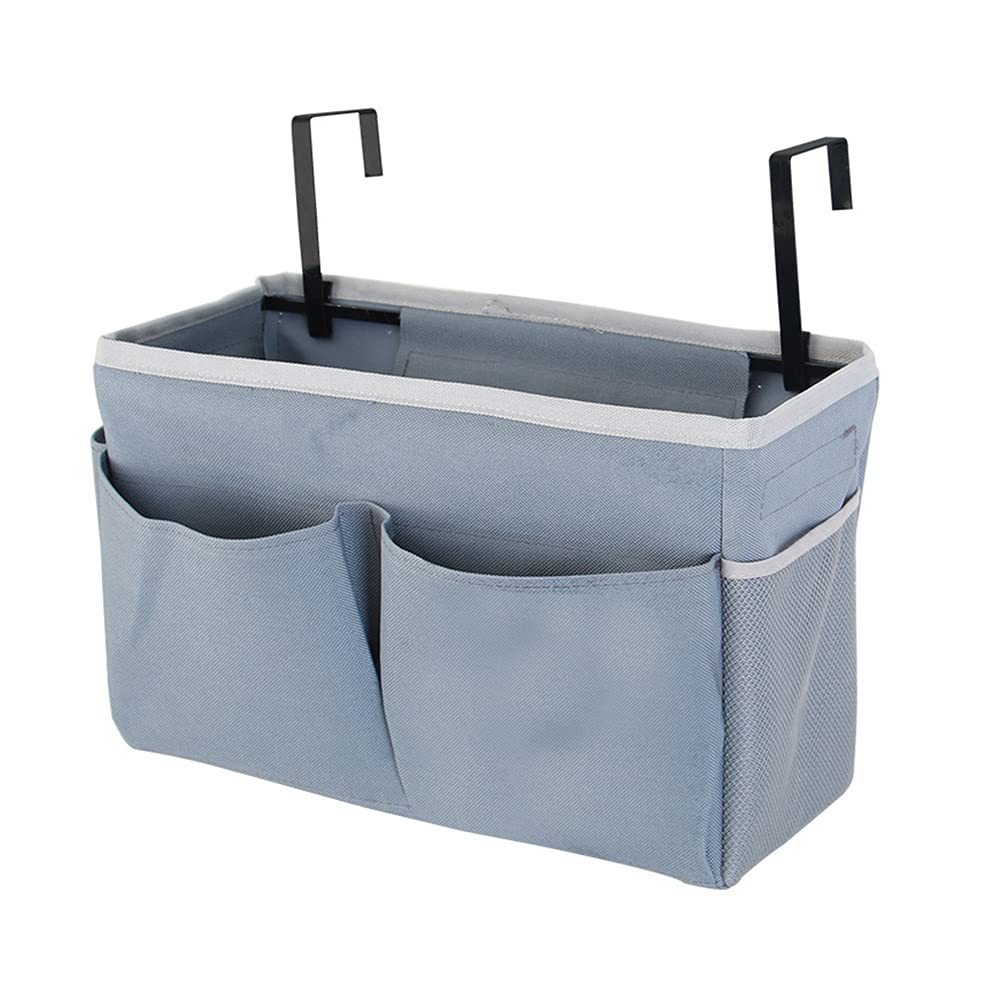 DOITOOL Waterproof Hanging Storage Pouch - 1pc Oxford Cloth Organizer Bag for Home, Travel & Office (Grey) - Perfect for Bathroom, Closet & Car Organization