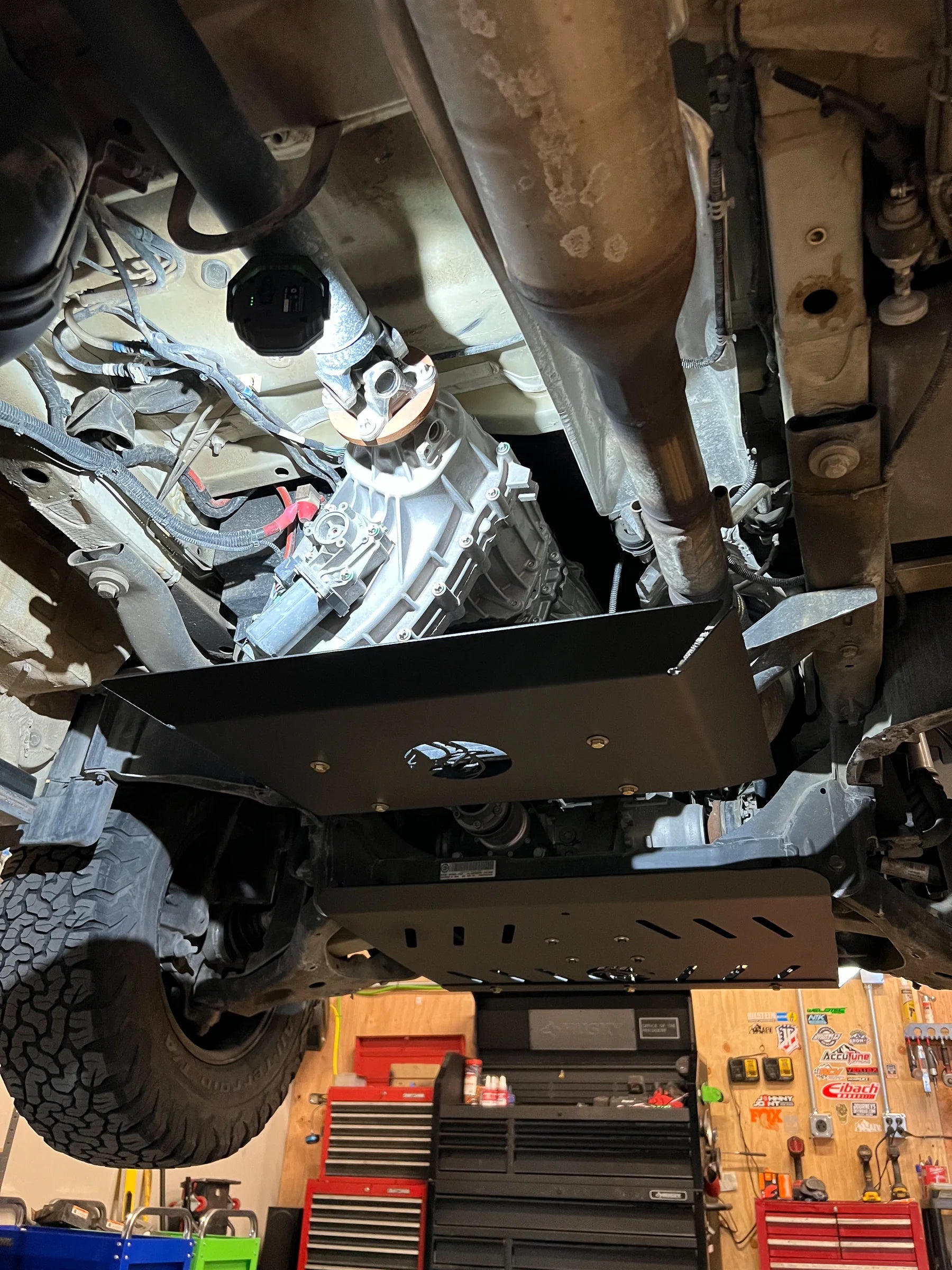 Juggernaut USA 4X4 Mercedes Sprinter Transfer Case Skid Plate for 2019-2022 Models - Heavy-Duty Off-Road Protection for Van Adventures & Overlanding