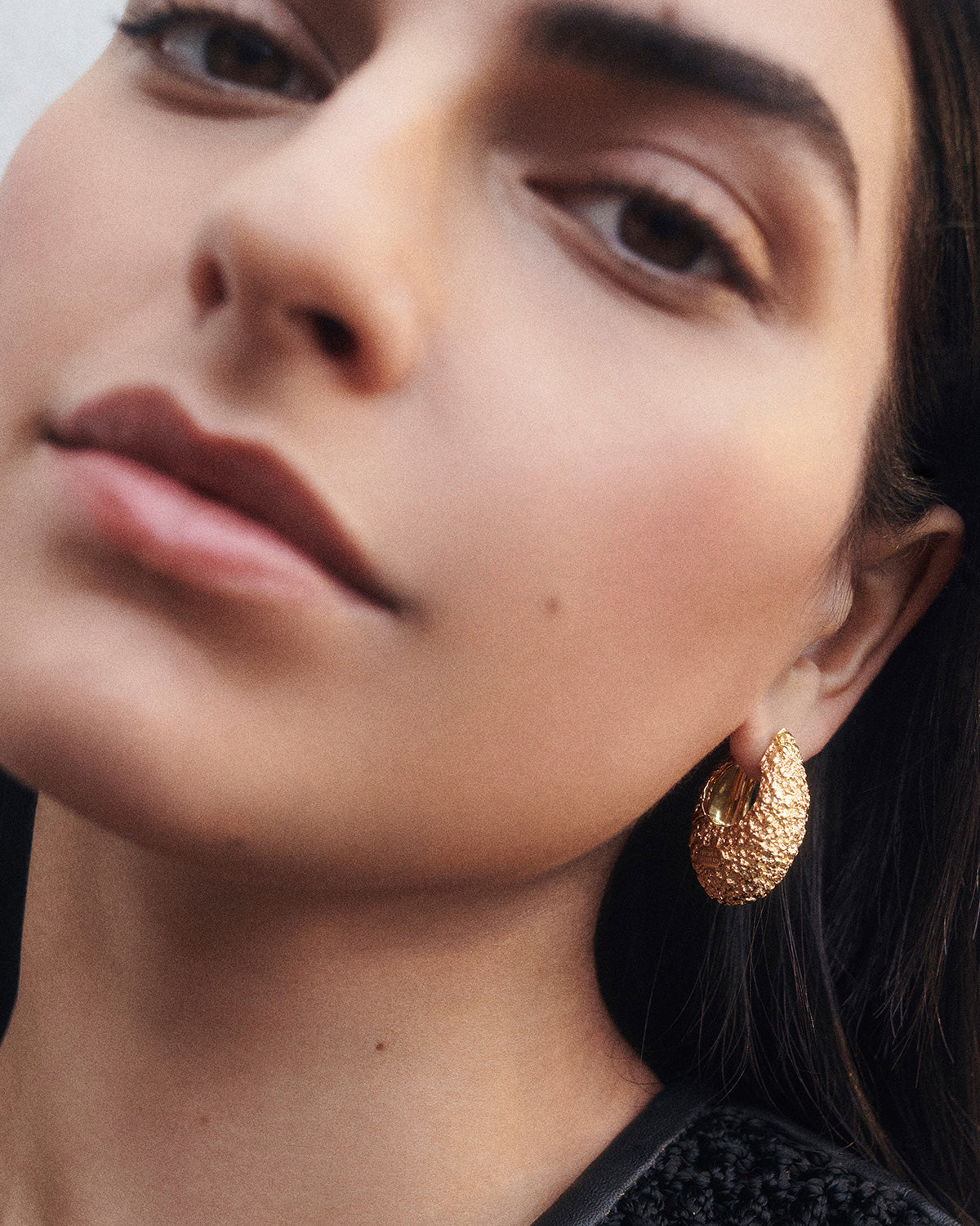 GRID 4 Marina Hoops - Stylish Dangle Earrings for Women, Trendy Gold Plated Jewelry Gift for Her | Perfect for Parties, Date Nights & Special Occasions