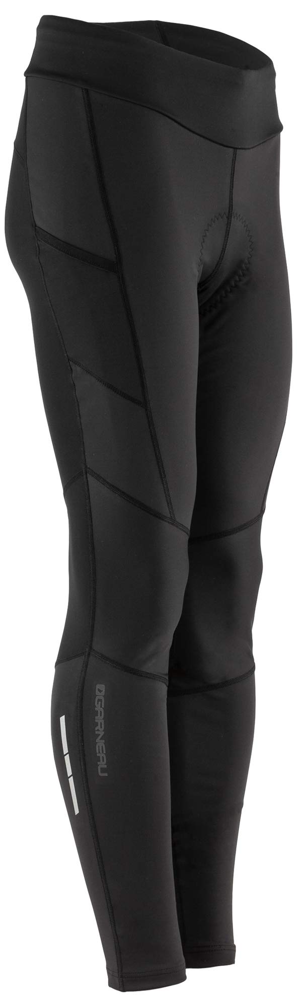 Louis Garneau Women's Solano Chamois Cycling Tights - Comfortable Bike Padded Shorts for Road & Mountain Biking, Training & Outdoor Sports