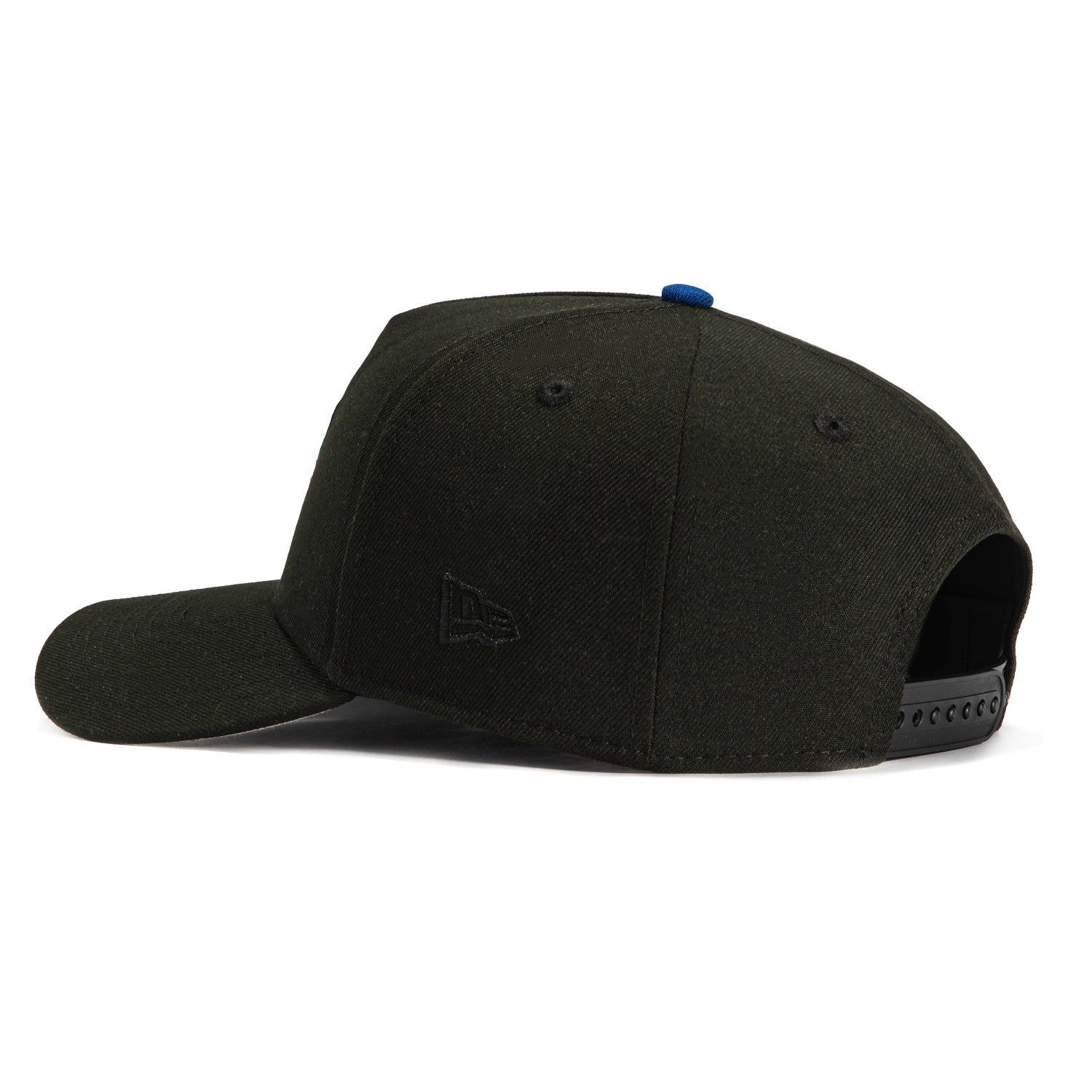 New Era 9Forty A-Frame Los Angeles Dodgers Snapback Hat with Shotime Patch - Black & White Baseball Cap for Men & Women | Game Day, Streetwear Fashion