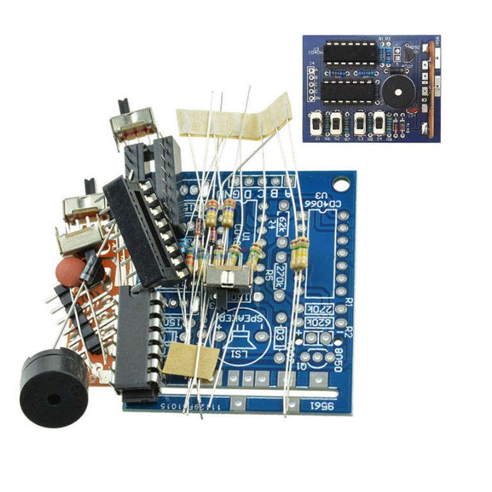 Gump's Grocery 16-Tone Electronic Music Box DIY Kit - 16 Sound Box Module for Craft Projects & STEM Education | Perfect for DIY Enthusiasts, Gift Making & Educational Activities