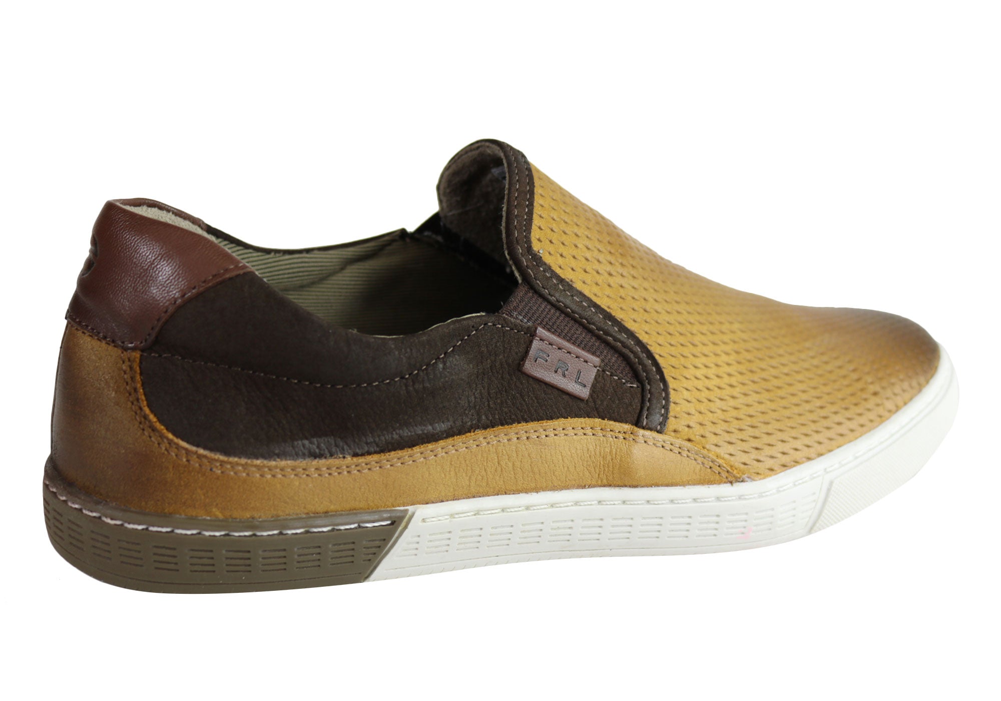 Ferricelli Kelvin Men's Leather Slip-On Casual Loafers - Handmade in Brazil - Perfect for Business Casual, Office & Weekend Wear