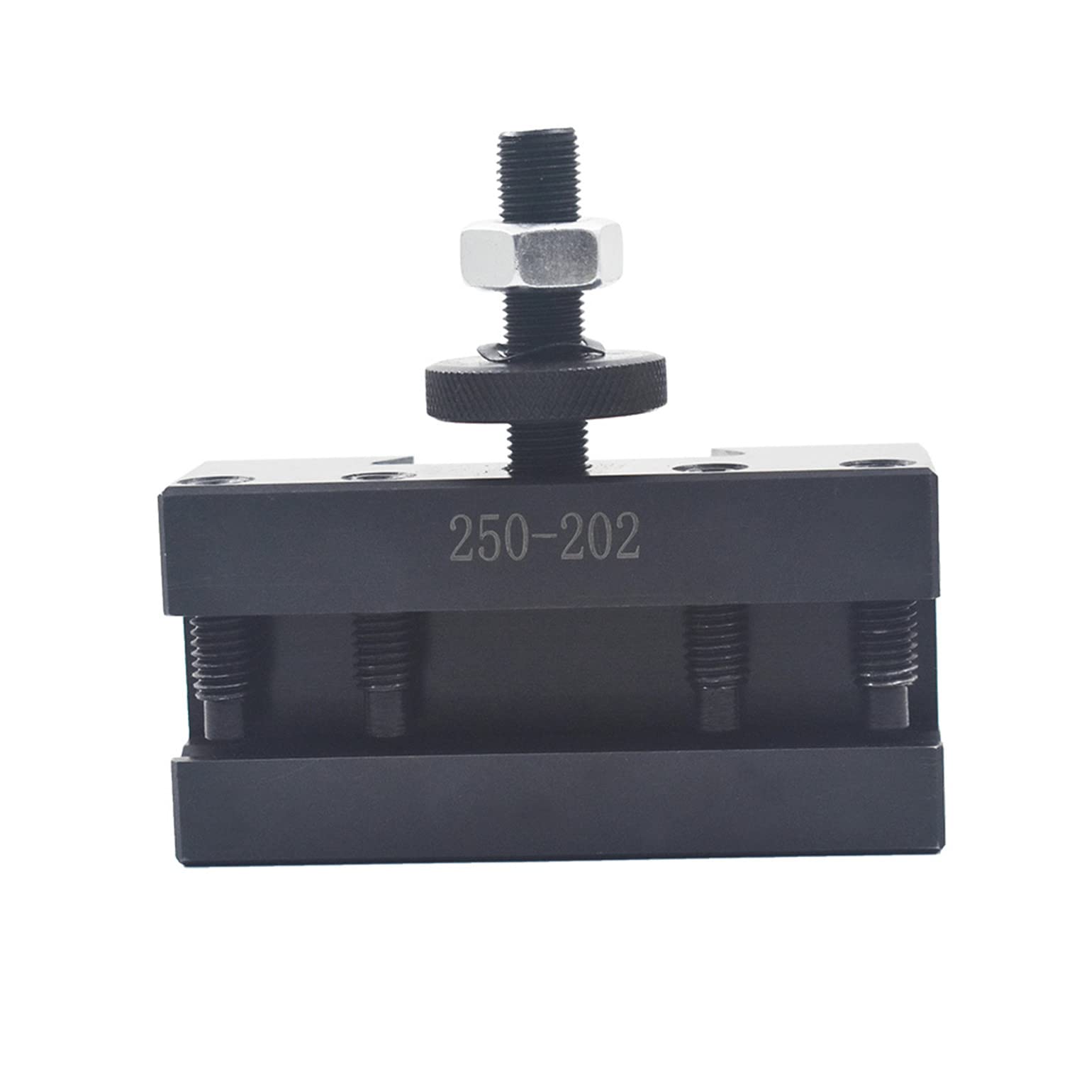 BXA 250-202 Quick Change Wedge Type Tool Holder for Mini Lathe up to 15 Inch - Metal Lathe Turning Tool Post for Boring & Facing Operations | Perfect for Home Workshops & Professional Machining