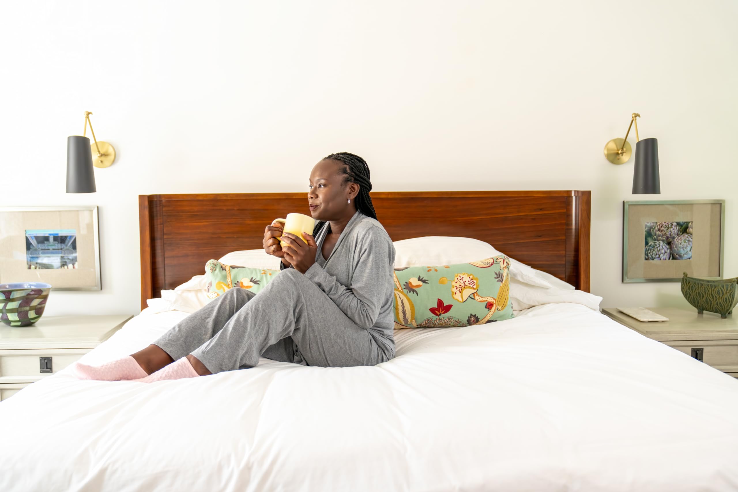 Women's Cozy 2-Piece Sleepwear Set - Soft Pajama Lounge Set for Sleeping & Relaxing | Perfect for Nighttime Comfort, Lounging at Home, and Gift Giving