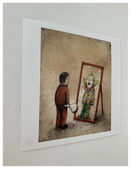 Scary Dran Clown Costume for Halloween - Terrifying Horror Outfit for Cosplay & Haunted House Parties