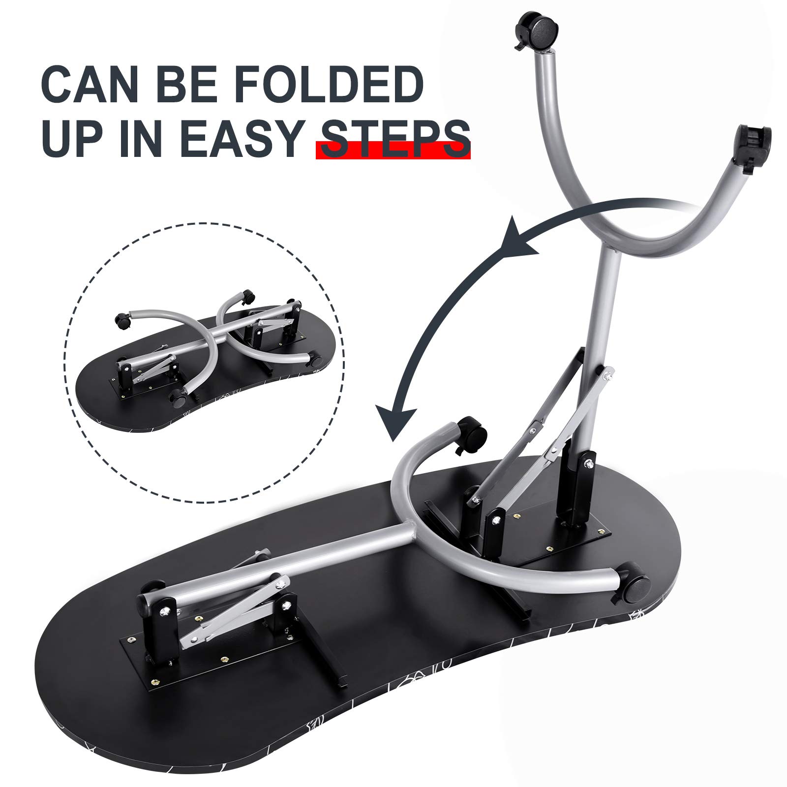 Portable Folding Nail Tech Station with Wheels - Adjustable Manicure Table for Home Spa & Salon, Includes Wrist Cushion, Storage Drawer & Carry Bag - Perfect for Mobile Nail Technicians & Beauty Professionals On-The-Go