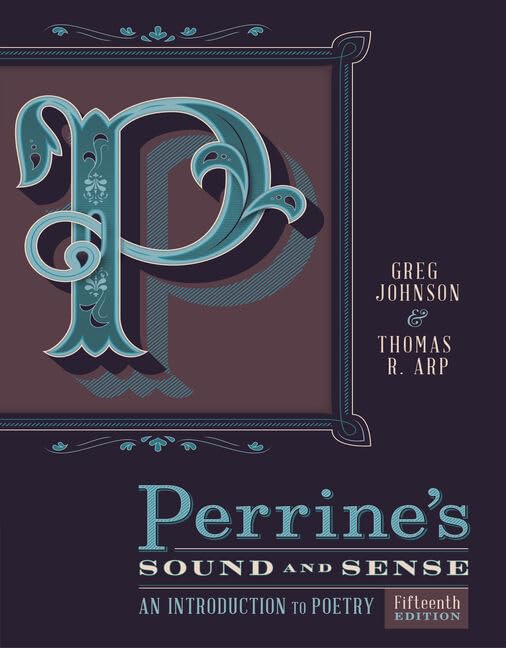 Perrine’s Sound & Sense: An Introduction to Poetry - Best Poetry Guide for Students & Teachers | Perfect for Classroom Learning & Literary Analysis