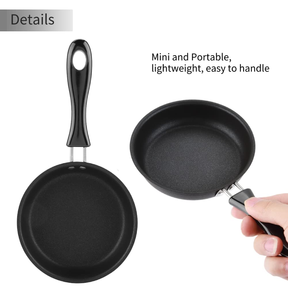 TOPINCN Ceramic Nonstick Frying Pan - Copper Coated Egg Pan, Skillet & Saute Pan for Perfect Omelets & Stir-Fry | Ideal for Breakfast, Camping & Home Cooking