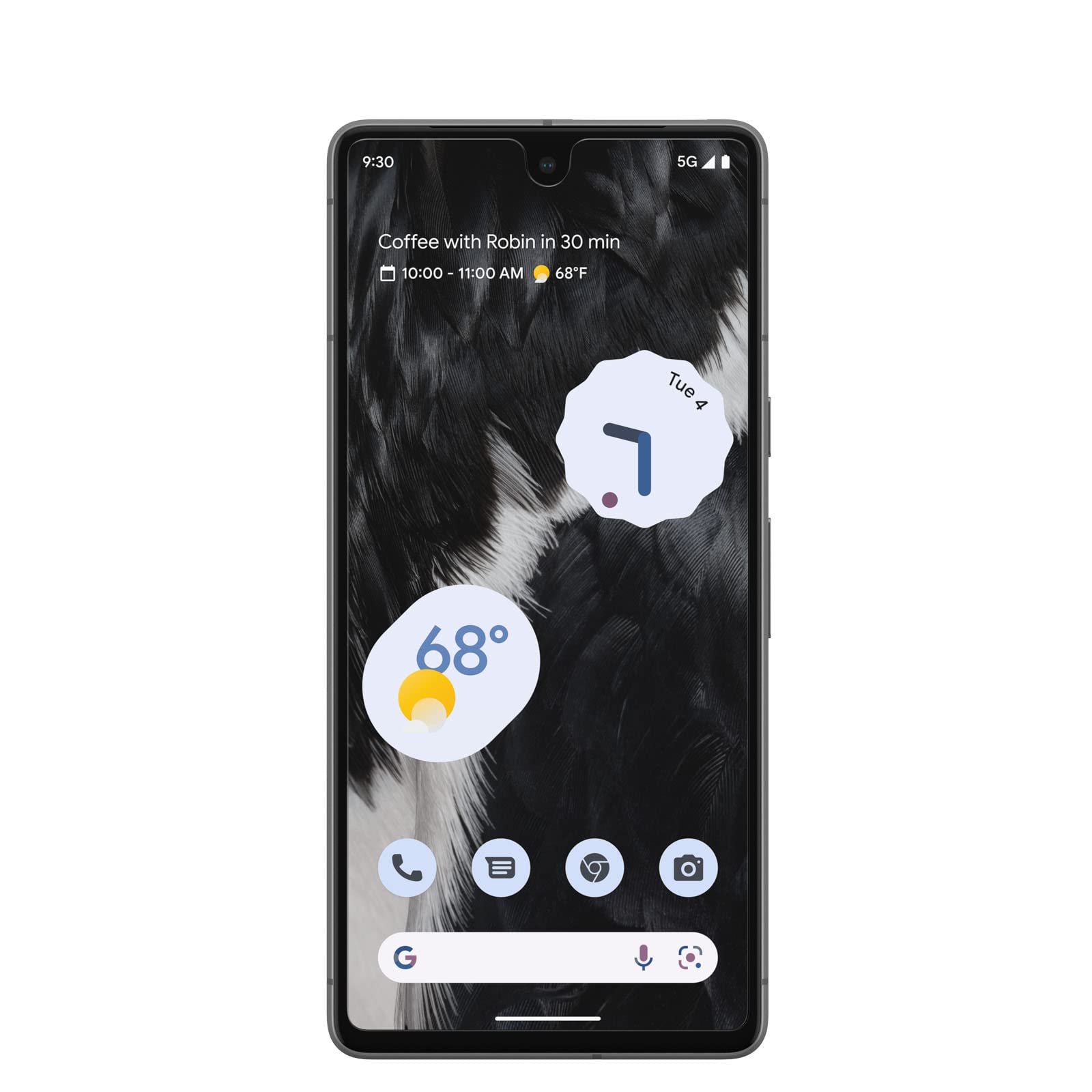 OtterBox Alpha Flex Screen Protector for Google Pixel 7 - Shatterproof & Antimicrobial for Daily Protection