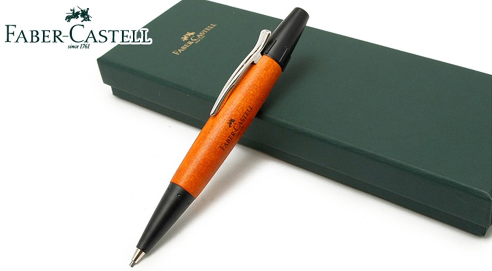 Faber-Castell E-Motion Maple Wood Mechanical Pencil - 0.7mm Premium Drafting & Writing Tool for Artists, Engineers & Students - Perfect for Sketching, Note-Taking & Technical Drawing
