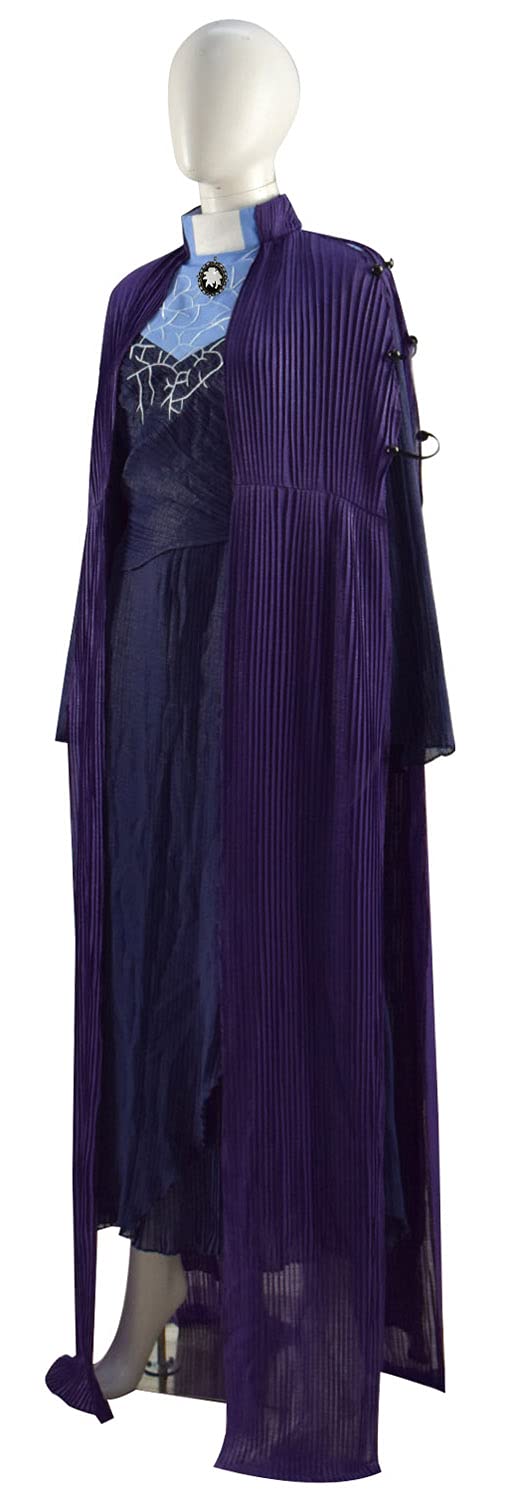 Agatha Harkness Cosplay Costume for Women - Scarlet Witch Cape & Dress Outfit Set | Halloween, Comic Con, Cosplay Party Costume
