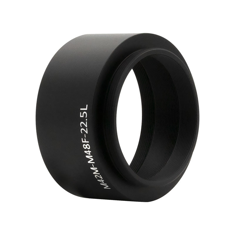 ZWO 22.5mm M42 Male to M48 Female Telescope Adapter Ring - Perfect for Astrophotography & Camera Lens Extension