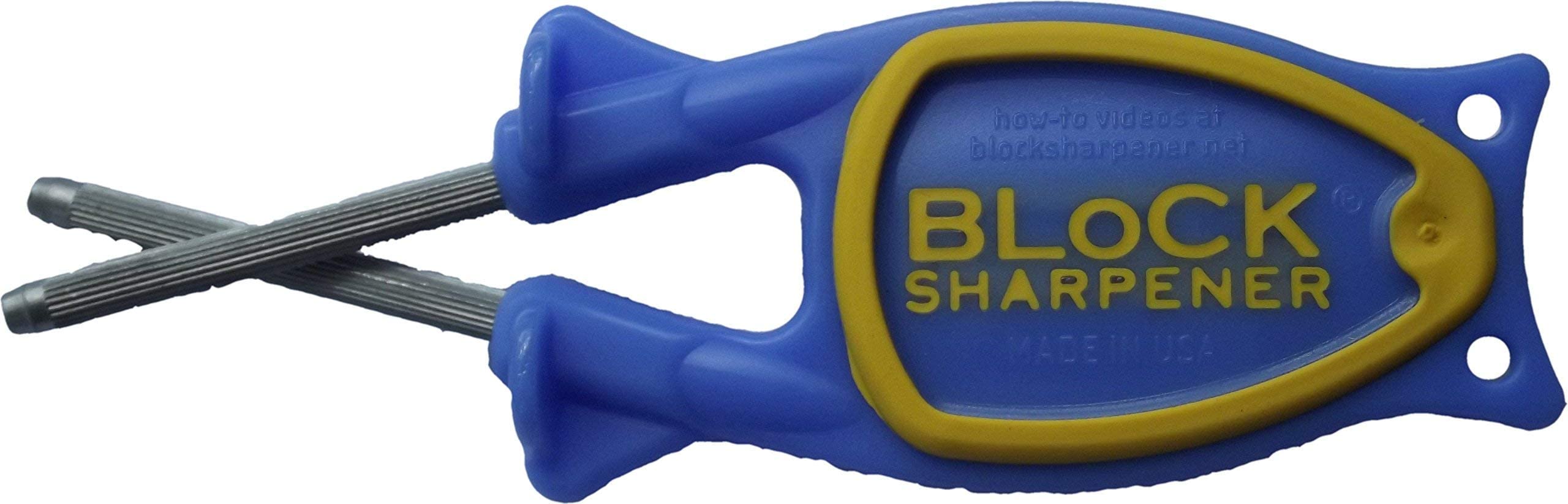 Premium Handheld Knife Sharpener - Patented Design for Razor-Sharp Blades | Perfect for Kitchen, Camping & Outdoor Adventures