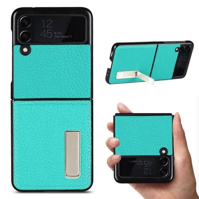 Premium Galaxy Z Flip 3 5G Wallet Case with Card Slots - Slim Protective Cover for Everyday Use & Travel Essentials