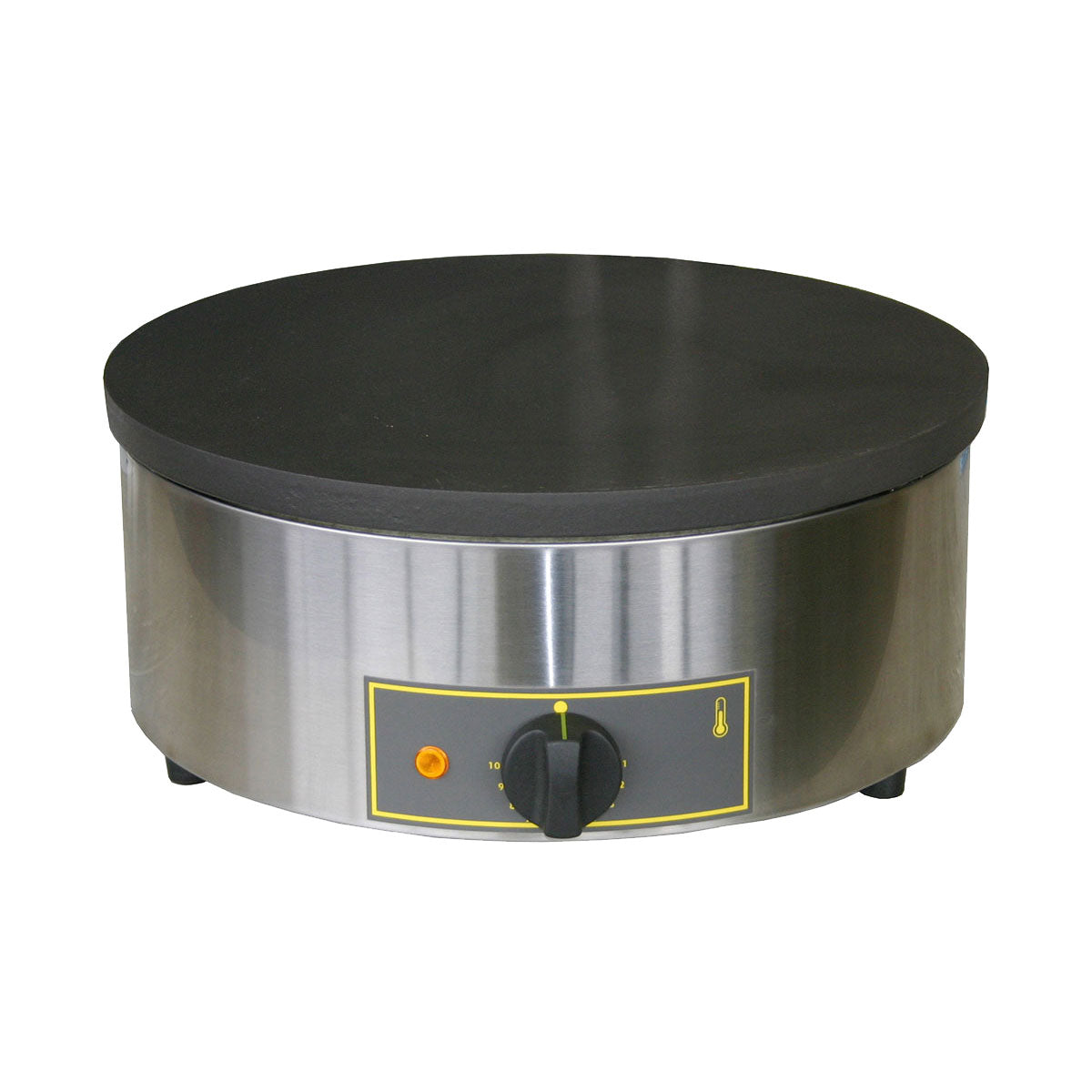 Equipex 400FE Commercial Single Electric Crepe Maker - Professional Pancake Machine for Restaurants, Cafes & Breakfast Catering