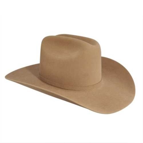 Bailey Western Custer 10X Beaver Fur Cowboy Hat for Men - Genuine Beaver Felt Cowboy Hat with 4