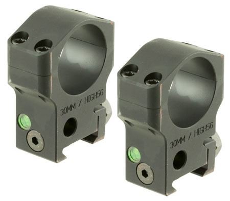 ACCU-TAC 30MM Scope Rings - Black - High-Quality Rifle Scope Mounts for Precision Shooting & Hunting Accessories | Perfect for Tactical Scopes, Long Range Shooting & Outdoor Adventures