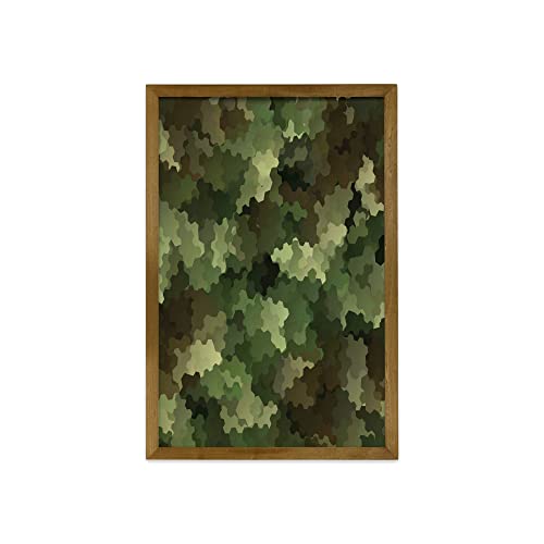 Pale Green Brown Green