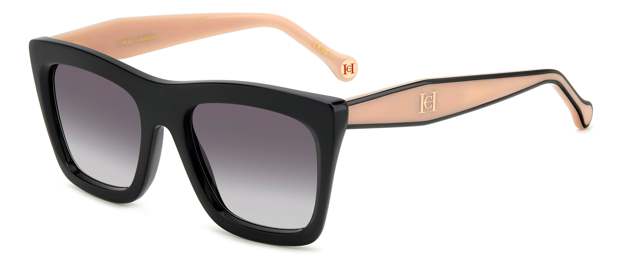 Carolina Herrera HER 0226/S Women's Luxury Sunglasses - UV Protection & Polarized Lenses for Driving, Beach & Outdoor Fashion