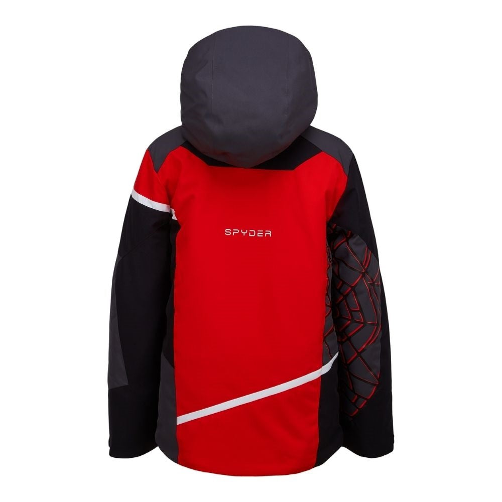 Spyder Mini Challenger Boys Ski Jacket - Waterproof Winter Jacket for Kids - Warm & Windproof Snow Jacket for Boys - Perfect for Skiing, Snowboarding & Outdoor Winter Activities