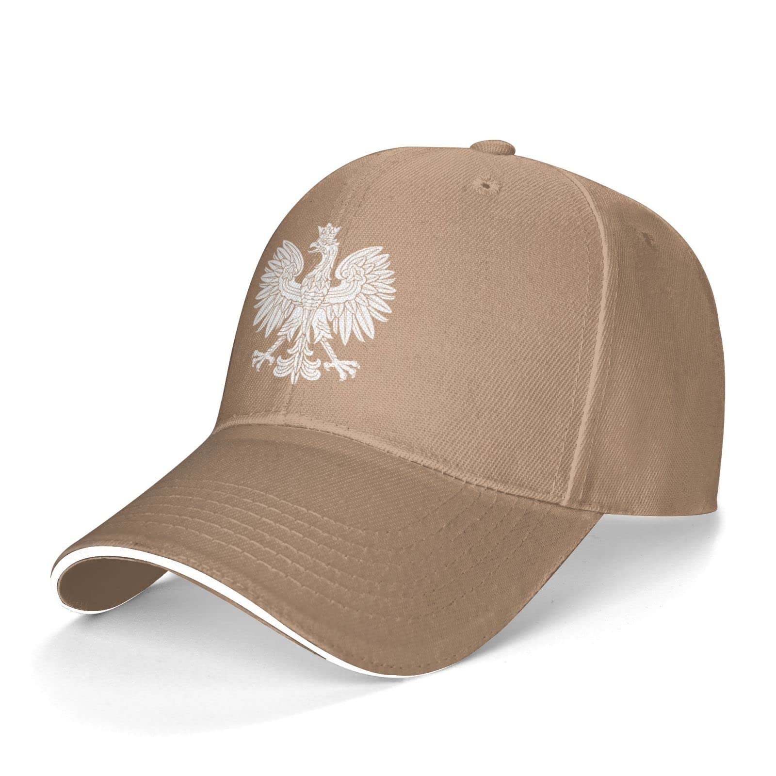 Polish Eagle Polska Baseball Golf Cap - Adjustable Trucker Hat for Men & Women - Perfect for Outdoor Sports, Golf, and Casual Wear