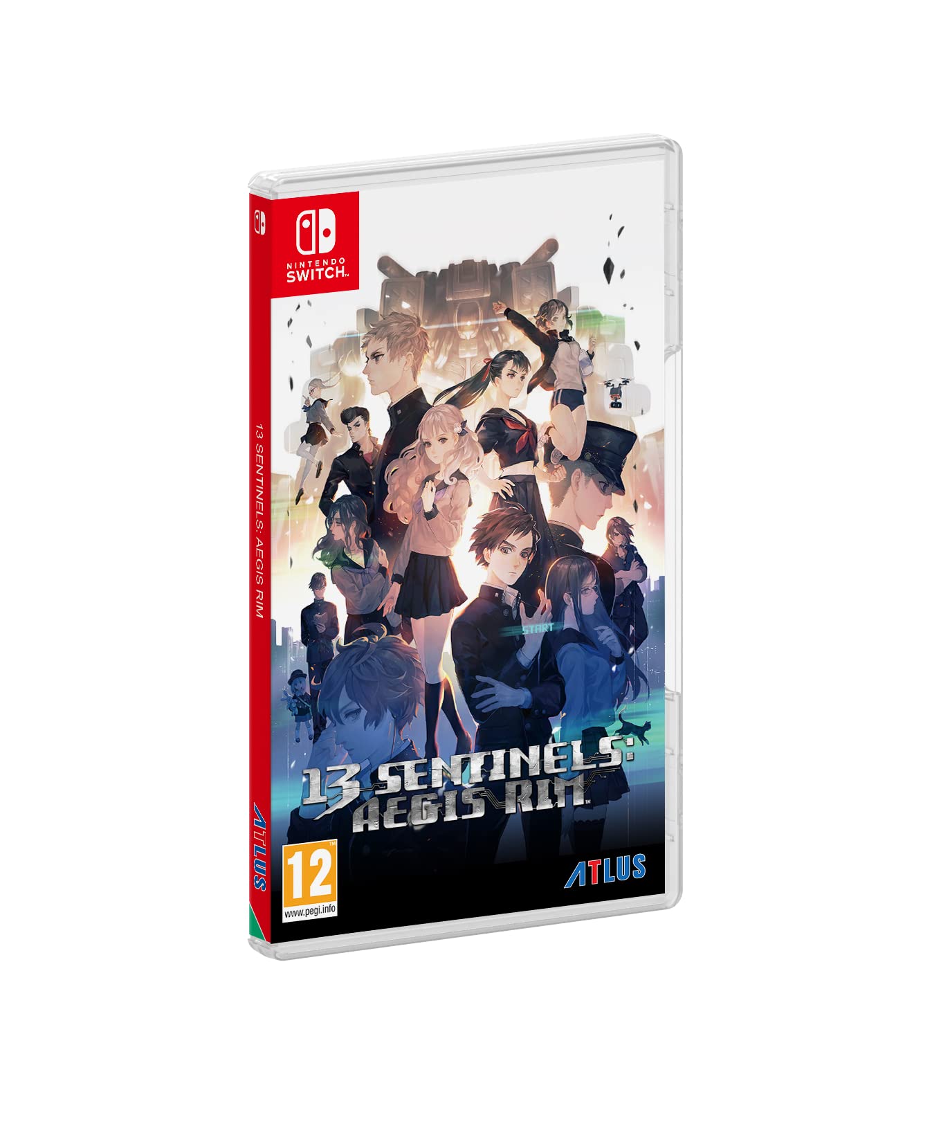 13 Sentinels: Aegis Rim - Nintendo Switch Game | Sci-Fi Visual Novel & Tactical RPG | Perfect for Anime Fans & Strategy Gamers | Play at Home or On-The-Go