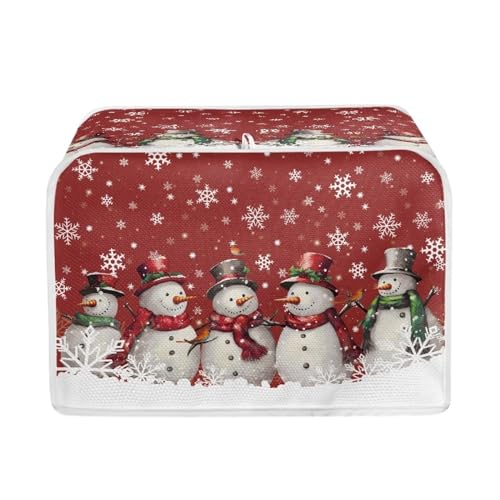 Christmas Snowman - Red and White