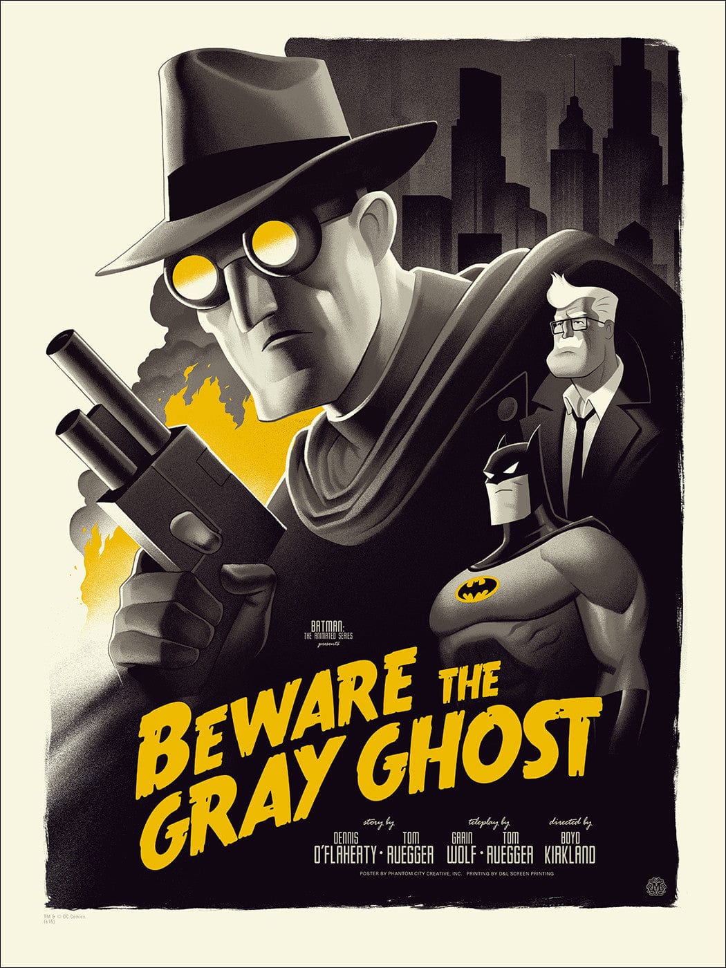 Batman: The Animated Series - Beware The Gray Ghost Collectible Action Figure | DC Comics Merchandise for Fans & Collectors | Perfect for Display, Cosplay & Gift Giving