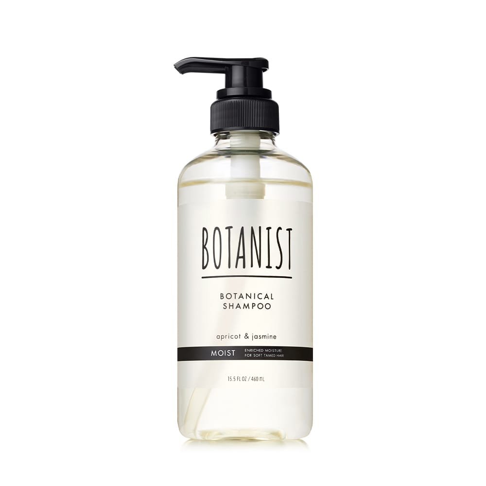 Botanist Botanical Hair Shampoo with Moist Apricot & Jasmine - 460ml for Dry & Damaged Hair | Nourishing & Hydrating Formula for Daily Hair Care