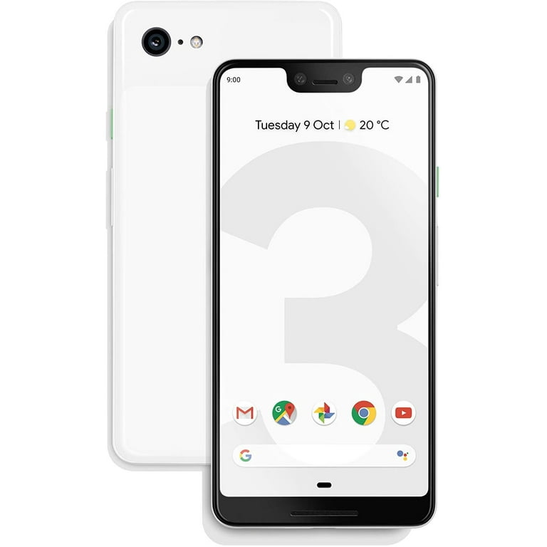 Google Pixel 3 XL 64GB Verizon Unlocked Smartphone - Clearly White | Fast Performance, Great Camera for Photography & Streaming