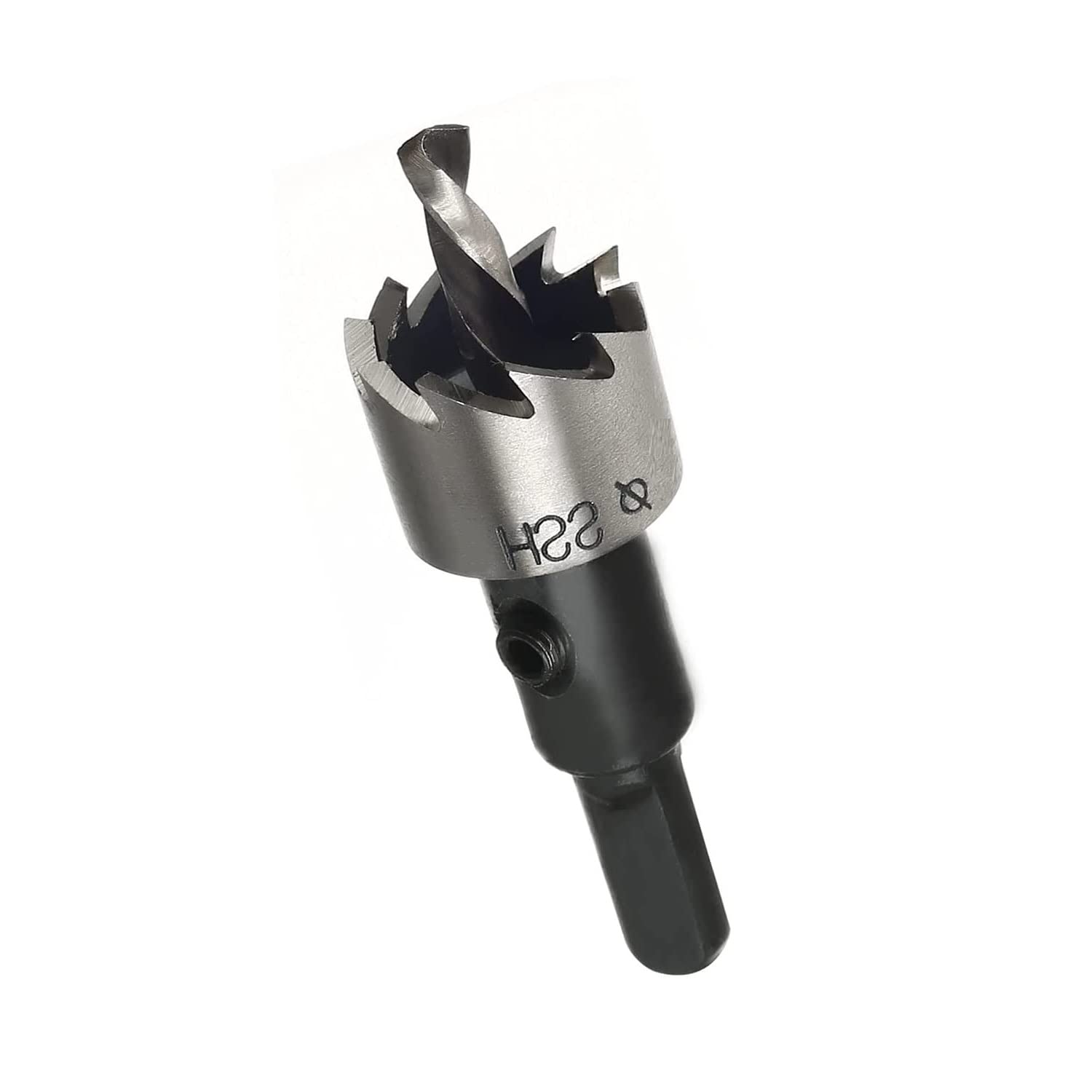 7/9 Inch HSS Drill Bit Hole Saw for Metal - High Speed Steel Hole Cutter for Stainless Steel, Aluminum & Wood - Perfect for DIY Projects, Metalworking & Woodworking