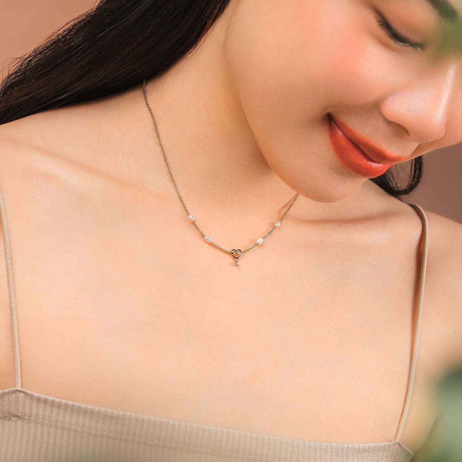 Elegant Gold Jubilee Necklace for Women - 18K Gold Plated Pendant Jewelry Gift for Anniversary, Birthday & Special Occasions | Perfect for Parties, Weddings & Formal Events