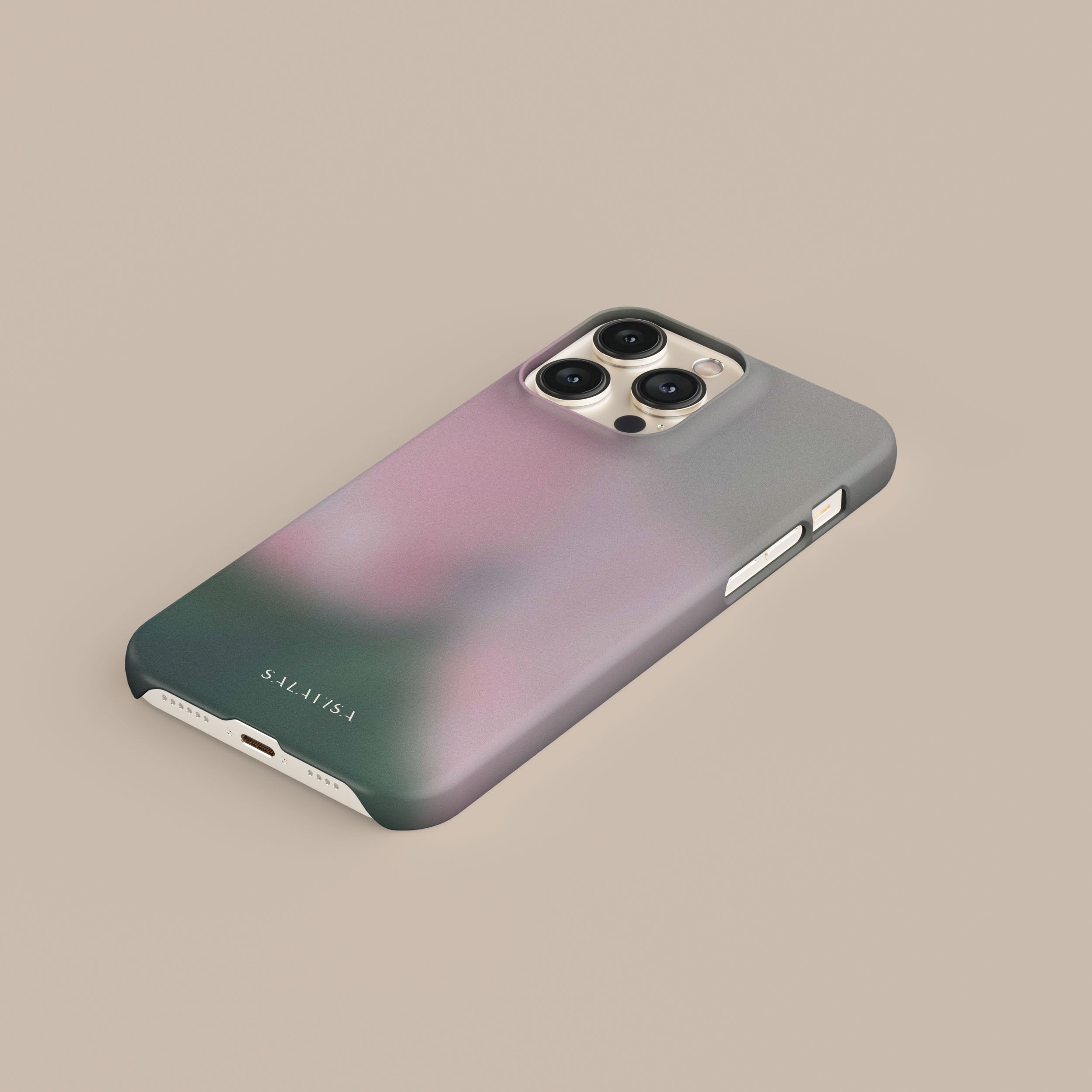 Elegant Muted Rose Phone Case - Slim Protective Cover for iPhone 15/14/13/12/11 Pro Max XR XS X 8 7 6 Plus - Perfect for Everyday Use, Travel & Gift Giving