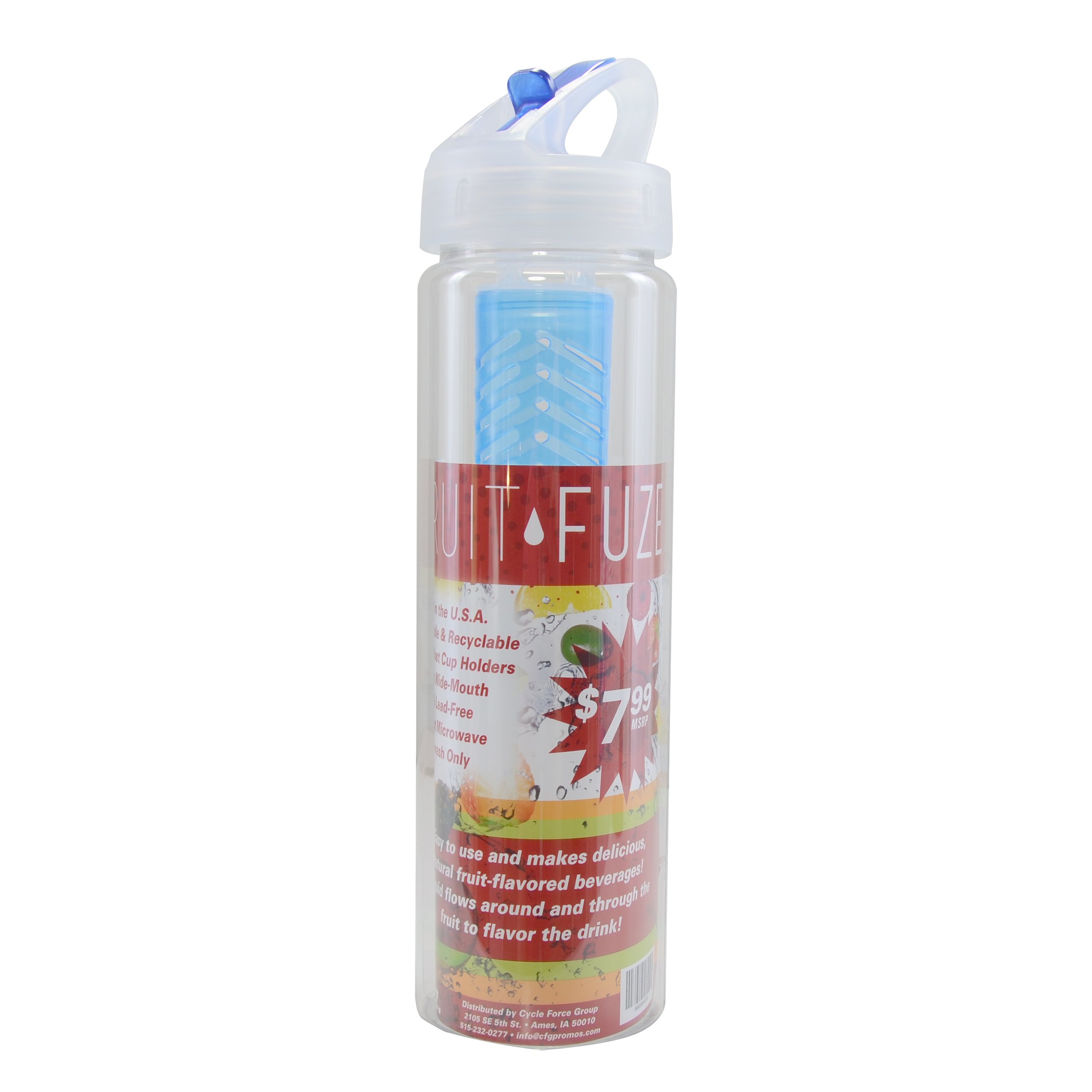 Custom Clear Water Bottle - BPA Free, Leak Proof, 32oz Reusable Sports Bottle for Gym, Hiking, Travel & Everyday Hydration