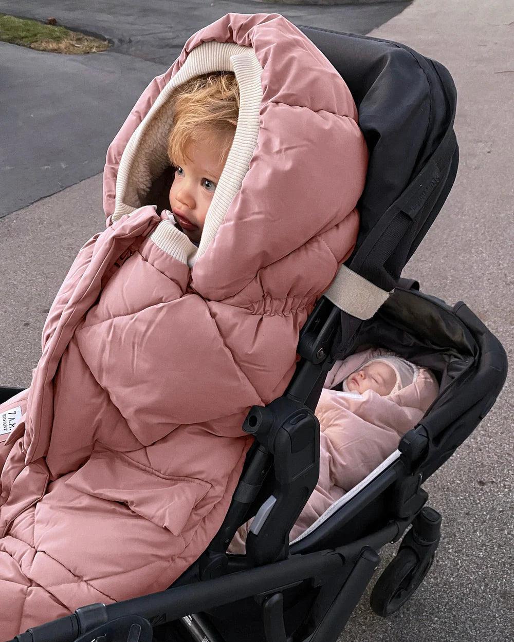 7 A.M. Enfant Benjamin Collection Blanket 212 Evolution - Benjamin Rose Dawn (6 Months to 4 Years) | Soft Baby Blanket for Stroller, Car Seat & Nursery | Perfect for Travel, Naptime & Outdoor Adventures