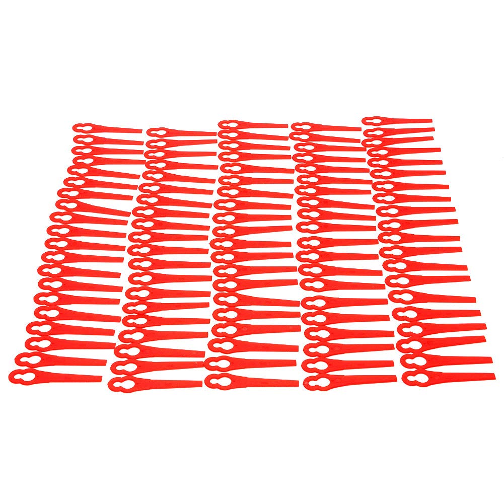 100PKS Replacement Electric Trimmer Blades for Einhell GE-CT18 Li Solo, BG-CT 18 Li, RG-CT 18/1 Li, GE-CT 18 Li K EB310DB20S - Compatible with Cordless Grass Trimmers - Perfect for Lawn Care, Garden Maintenance & Landscaping