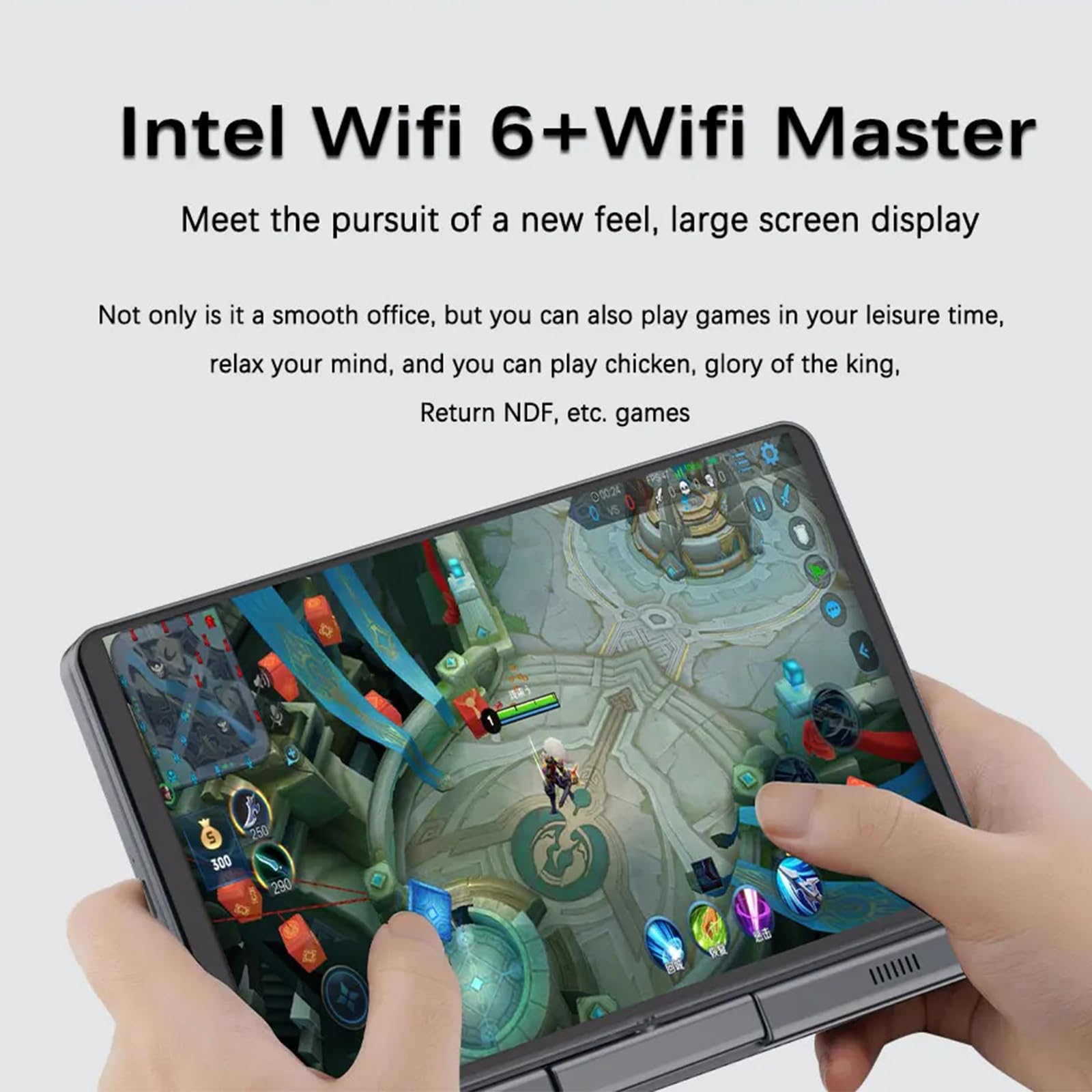 Tuofudun 12th Gen P8 N100 Mini Gaming Laptop - 8 Inch Touch Screen, 12GB DDR5 RAM, 256GB SSD, Stylus Included, 2-in-1 Notebook Tablet PC for Work, School & Travel
